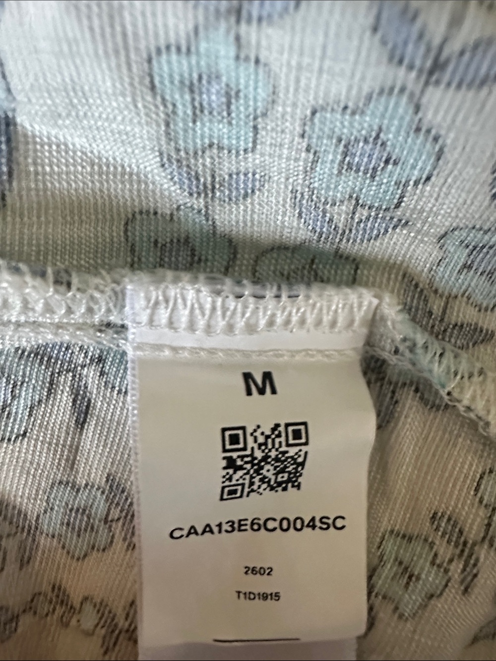 Cupshe White and Blue Floral Strapless Jumpsuit - Picture 12 of 12
